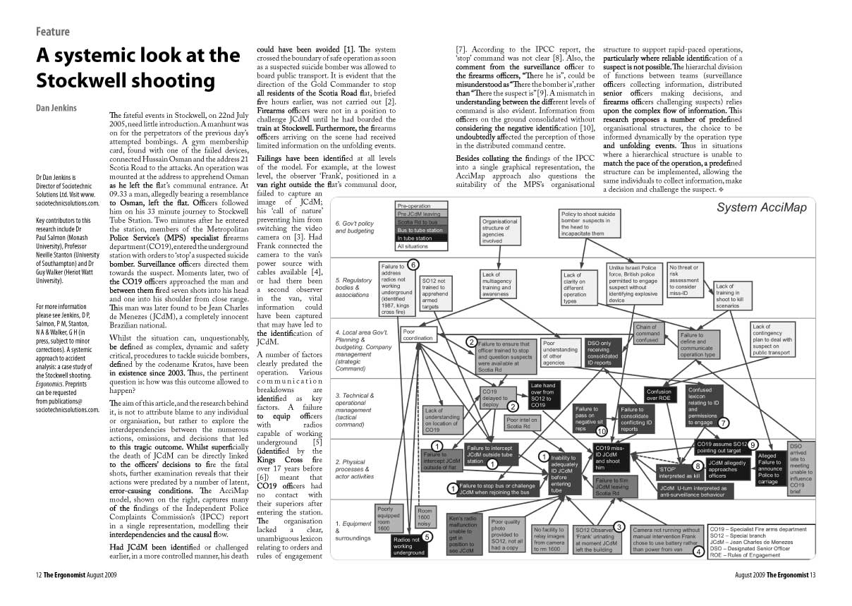 august 2009 ergonomist article